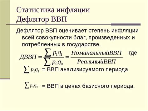 дефлятор ввп форекс